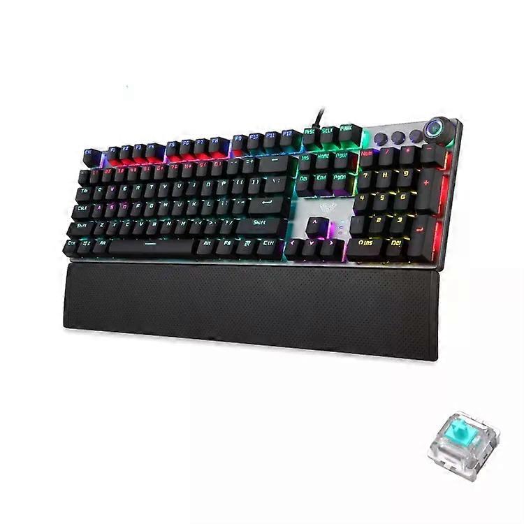Mechanical Gaming Keyboard-108 Keys,Blue Switch,Wired USB,AULA F2088