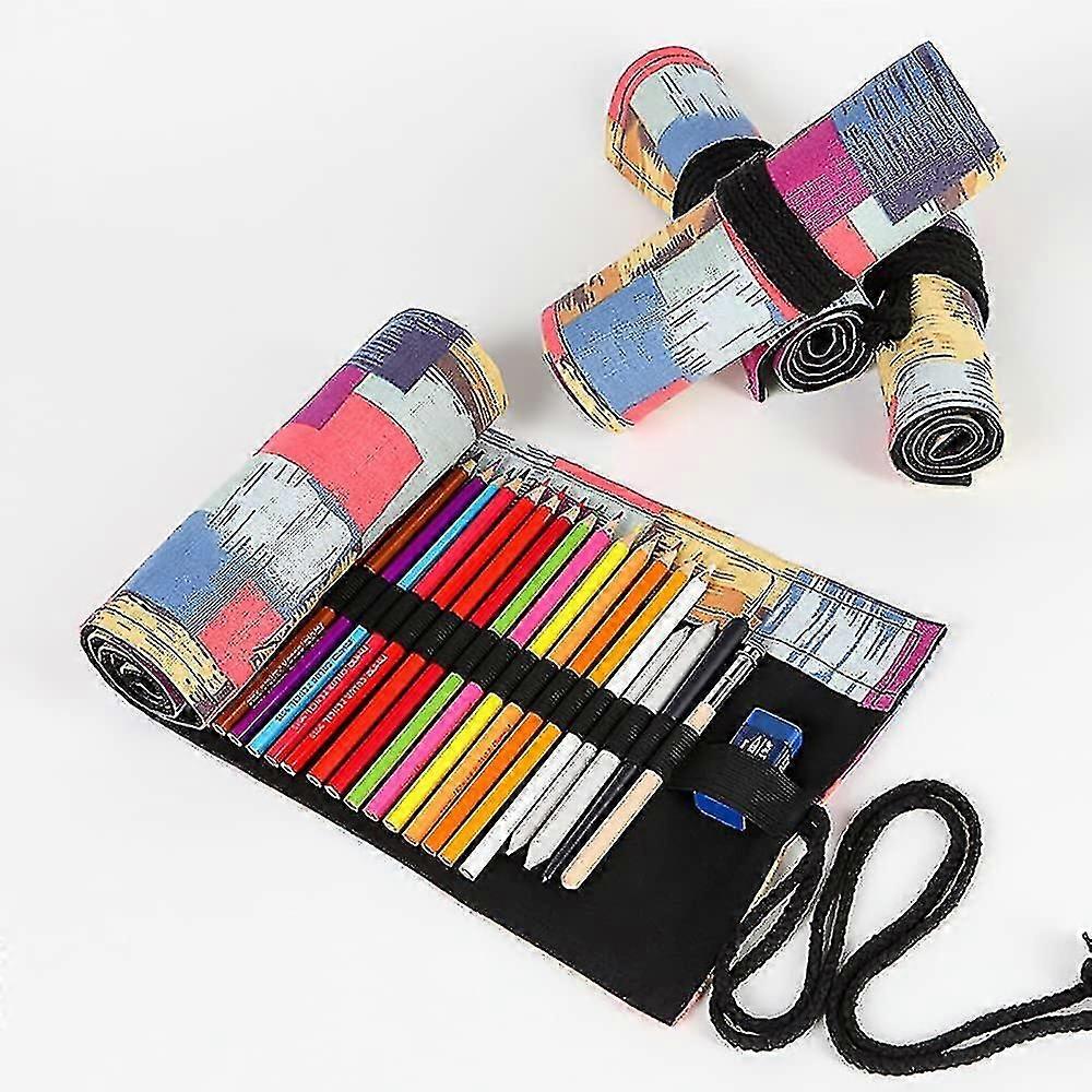 36/48/72 Slots Colored Pencil Wrap Pencils