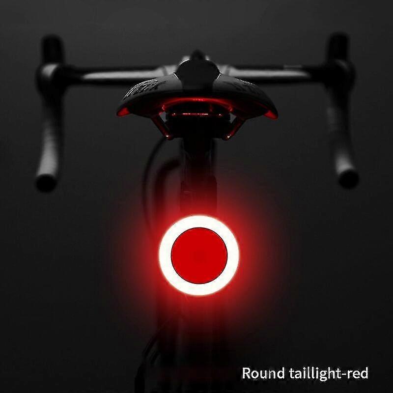 Heart Shape USB Rechargeable Bicycle Rear LED Light
