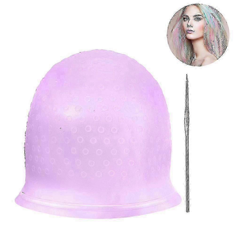 Silicone Highlight Cap, Reusable Professional Salon Dye Cap Tools