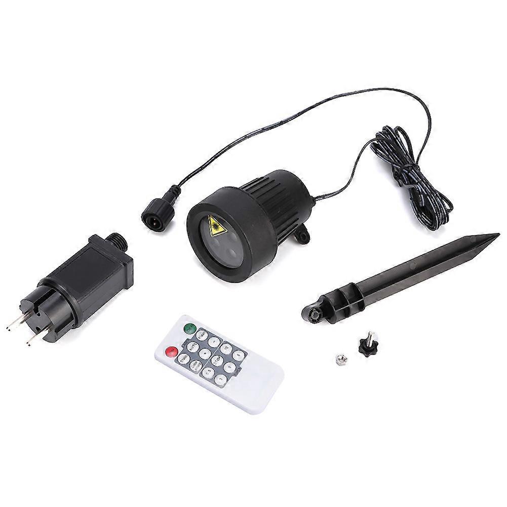 Lampada per proiettore da esterno Luce statica a stella RGB per prato da giardino con telecomando RF 100-240V