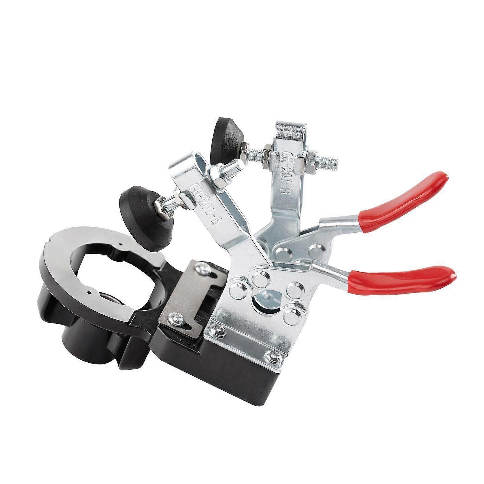 35 mm Concealed Door Hinge Jig, Aluminum Alloy Cabinet Hinge Jig, Accurate Locking