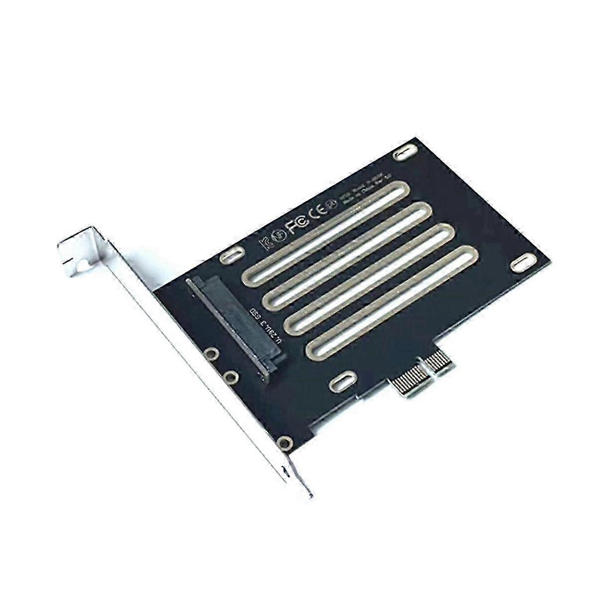 Sff-8639 U.2 U.3 To Pcie 3.0 4.0 X1 Adapter Card Adapter Motherboard Slot Pciex1 Multi-function Adapter Module