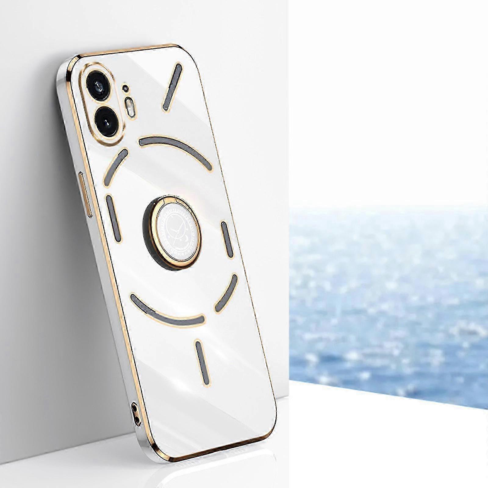Matte Finish Phone Case Compatible with Nothing Phone 2, Anti-Slip Grip & Kickstand