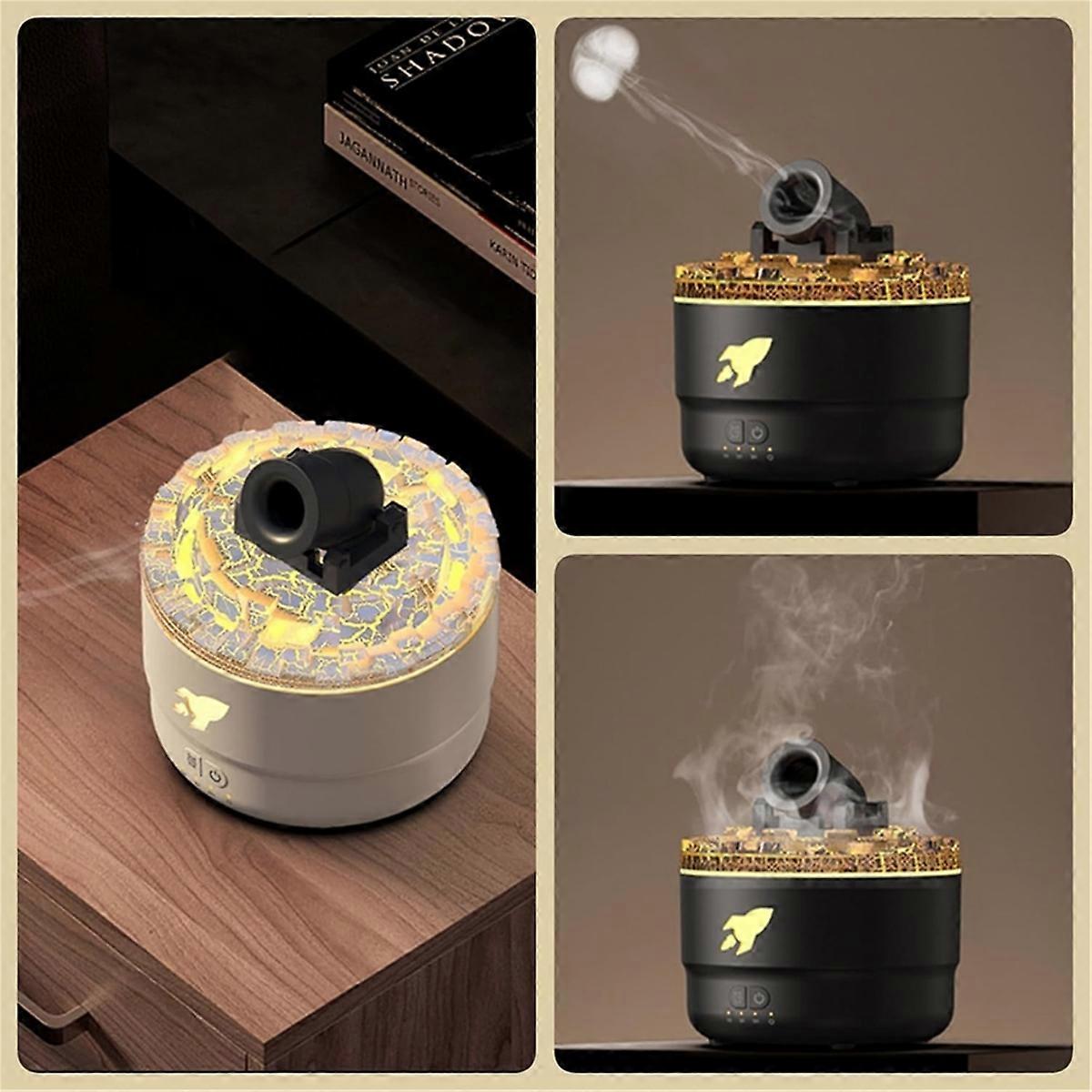 2PCS Mini Kanone Luftbefeuchter Aroma Diffusor mit 2 Modi B