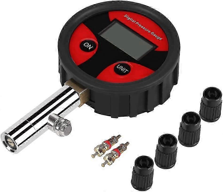 Μετρητής πίεσης ελαστικών Premium ψηφιακός μετρητής υψηλής ακρίβειας μετρητής πίεσης ελαστικών 0 έως 200 PSI