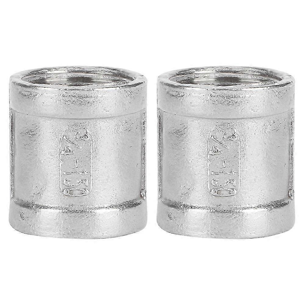 3/4 Internal Thread to 3/4 Internal Thread Threaded Pipe Connector Fitting for Household Use &My