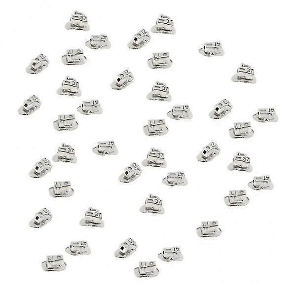 5X 40 pièces en acier inoxydable Roth deuxième molaire tube buccal Pack 17 27 37 47