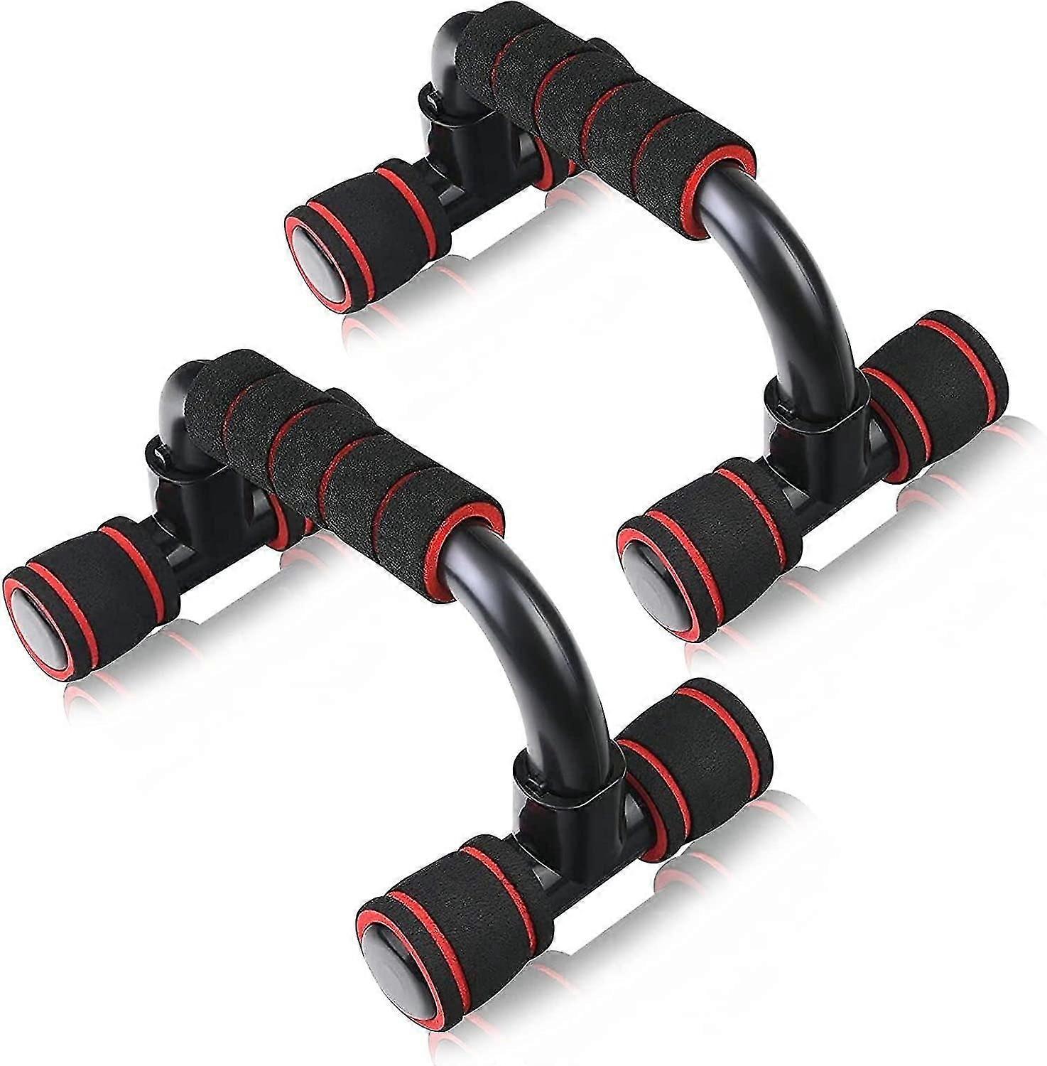 1 Pair Non-slip Push Up Bars, Hand Grips Home Gym Exercise Training, For Strength Training Arms Shoulders Chest Back Triceps Pectorals