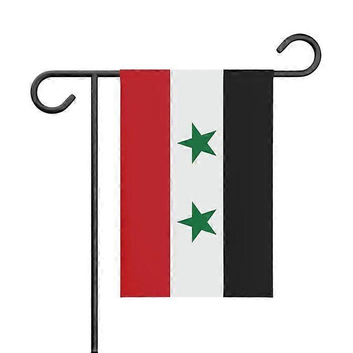 Flag - Multicolor - Syria - 32 x 47.5 cm - Polyester - Double-sided