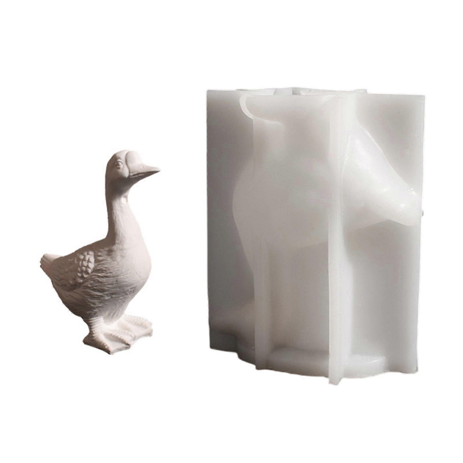 Practical Sturdy Silicone Mould Accessory for Duck Candle Holders Portable for Handmade Gifts and Home Accent