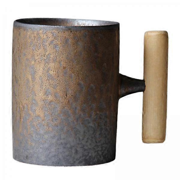 2x Elegant Ceramic Coffee Mug Rust Glaze Drinkware Wine Beverage