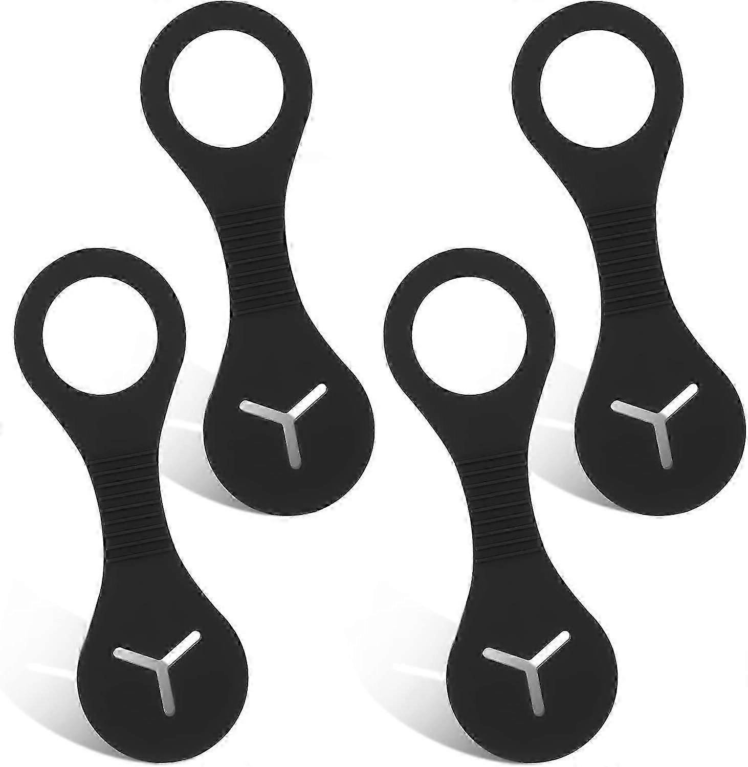 5 قطع أنبوب حقيبة حامل ، سيليكون المقود النفايات حقيبة الحامل موزع كيس أنبوب لحامل ملحق الدراجة المشي