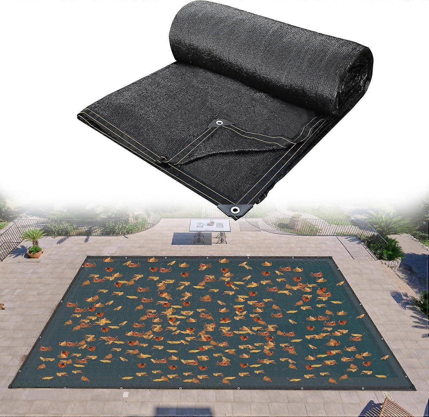 2025 Latest Model  Pool Leaf Net Cover,20 x 40 FT Leaf Net Pool Cover with