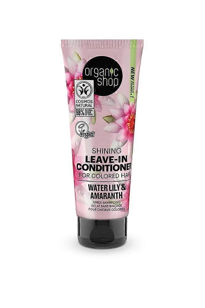 Organic Shop OS Shining Leave-In Cond Coloured Hair WaterLily&Amaranth 75ml