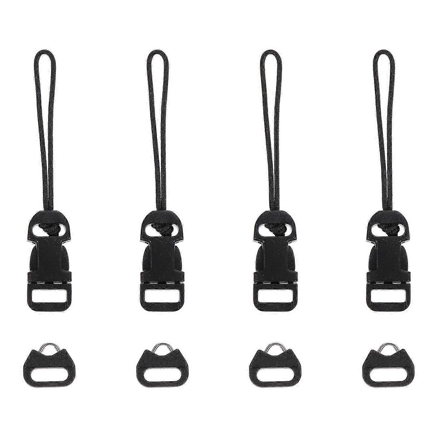 8 Pcs Quick Release Camera Strap Buckles QD Loops Connector Camera Strap Hook