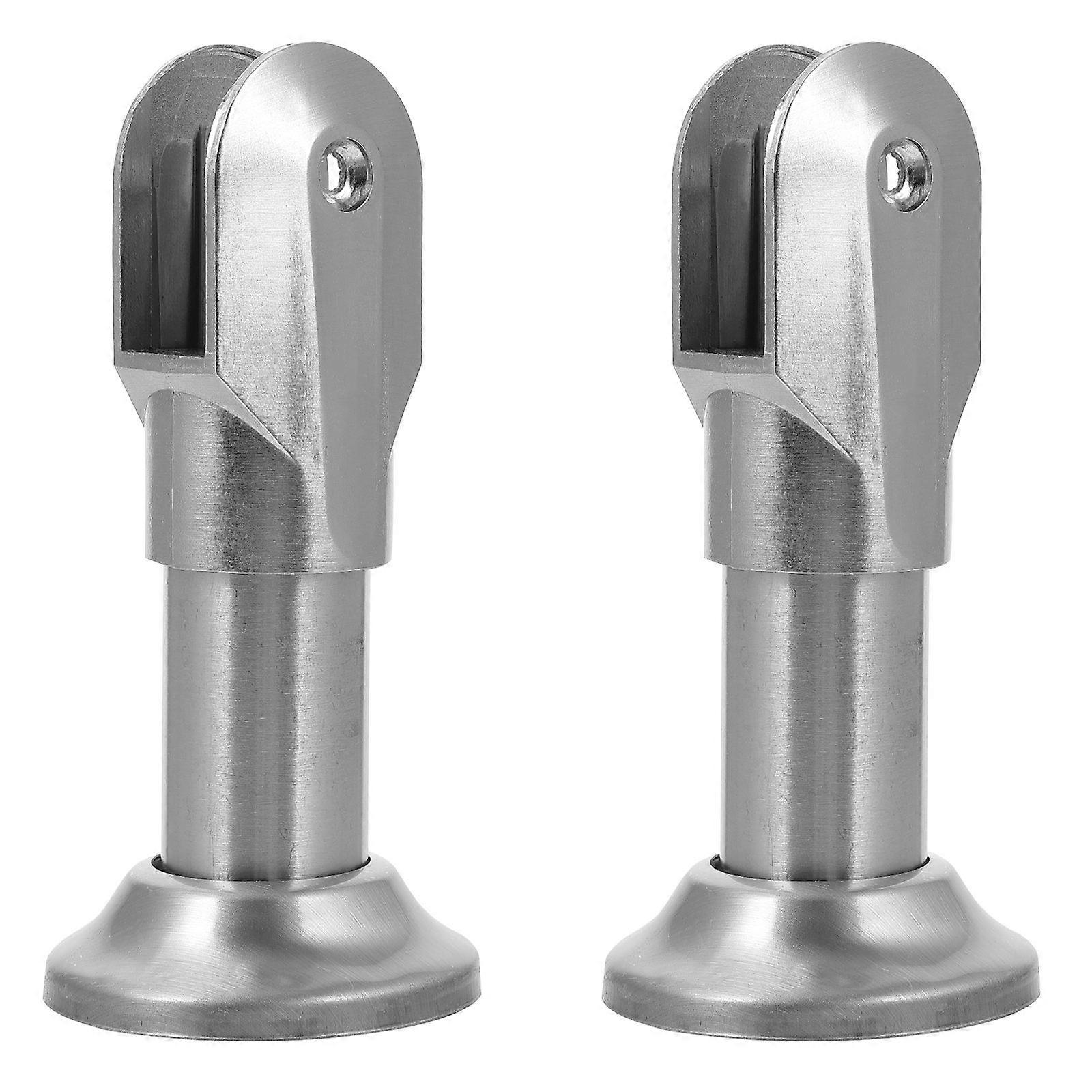 Pieds de toilettes publiques, construction robuste en alliage et en acier inoxydable,