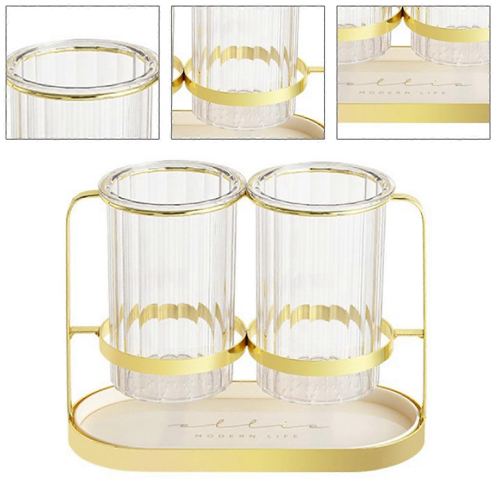 Transparent Chopsticks Spoon Drying Holder Kitchen Iron PET Caddy