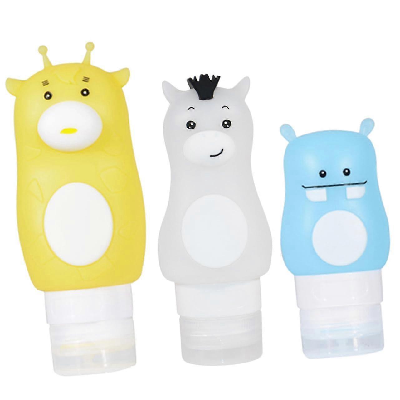 Refillable Silicone Sauce Bottles Multifunction Squeeze Bottles for Travel Leakproof Toiletries