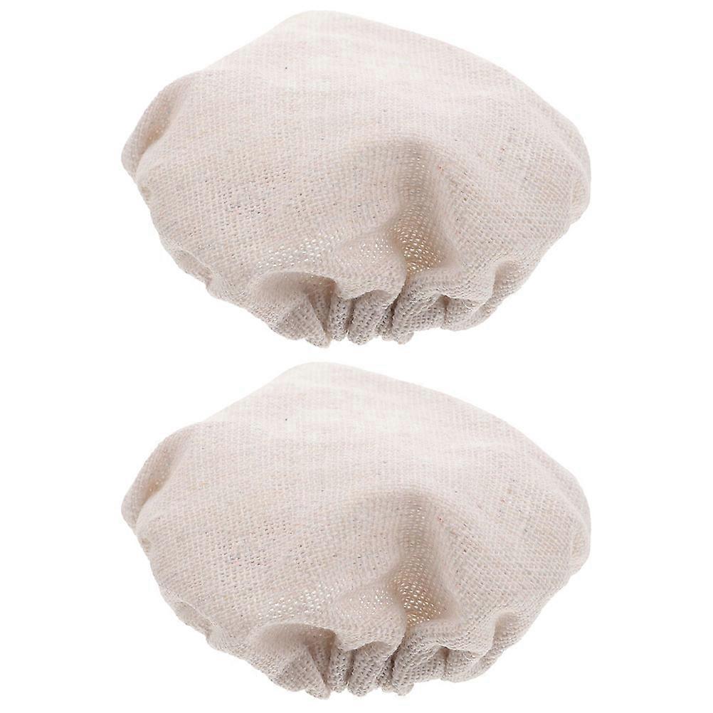 Reusable Jar Cloth Covers for Fermentation Jars   Soft Replacement Lids for Glass Bottles, Breathable Protective Caps for Home and Beverage Use