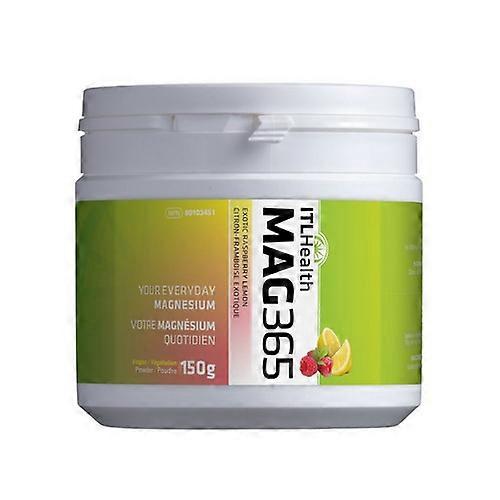 ITL Health Mag 365 Magnesium Exotic Raspberry Lemon, 150 Grams (Pack of 2)