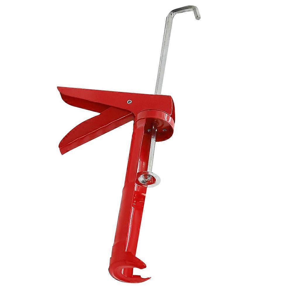 Caulking Tools Finishing Red Half-Circle Dispensing Adhesive DIY Projects Homeowners 1Set