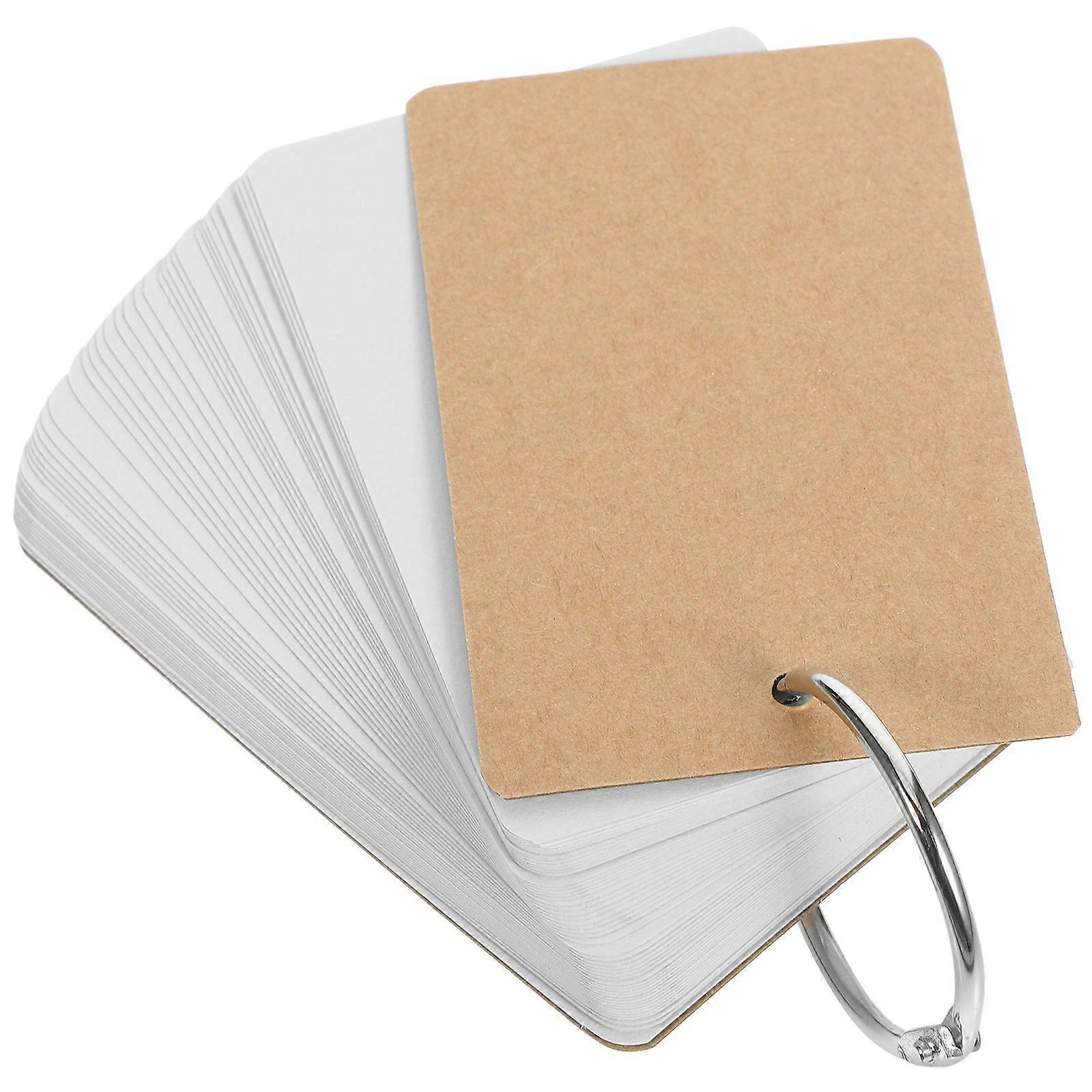 Note Cards 1 Set for Students Writers Readers Recording Plans Message Notes Light Blue 8.70X5.40X0.10CM