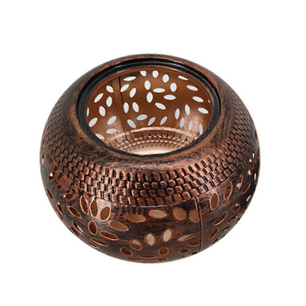 Industrial Style Metal Lawn Light for Lighting in Coffee Color with Premium Iron Material and Unique Design 1Pc