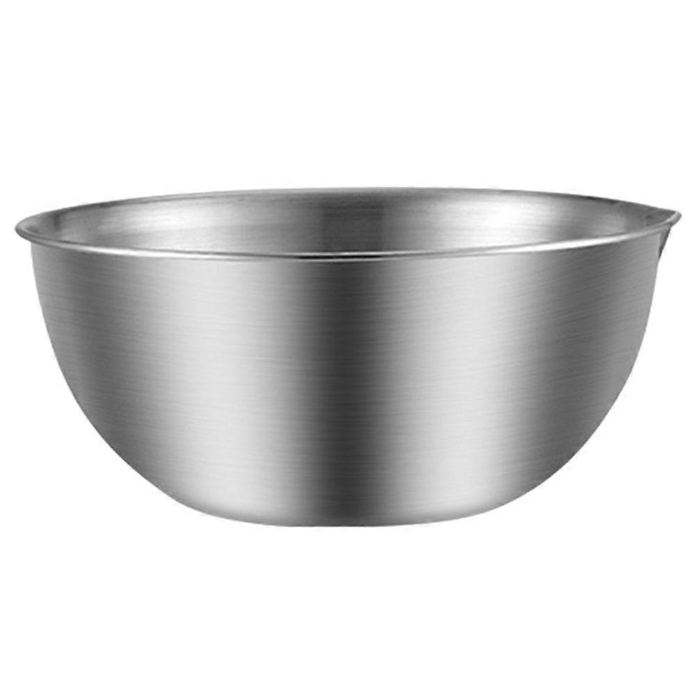 Sturdy Multi Purpose Mixing Bowl with Fine Mesh Drainage for Salad, Dough Kneading, Kitchen and Outdoor Use – Easy to Clean