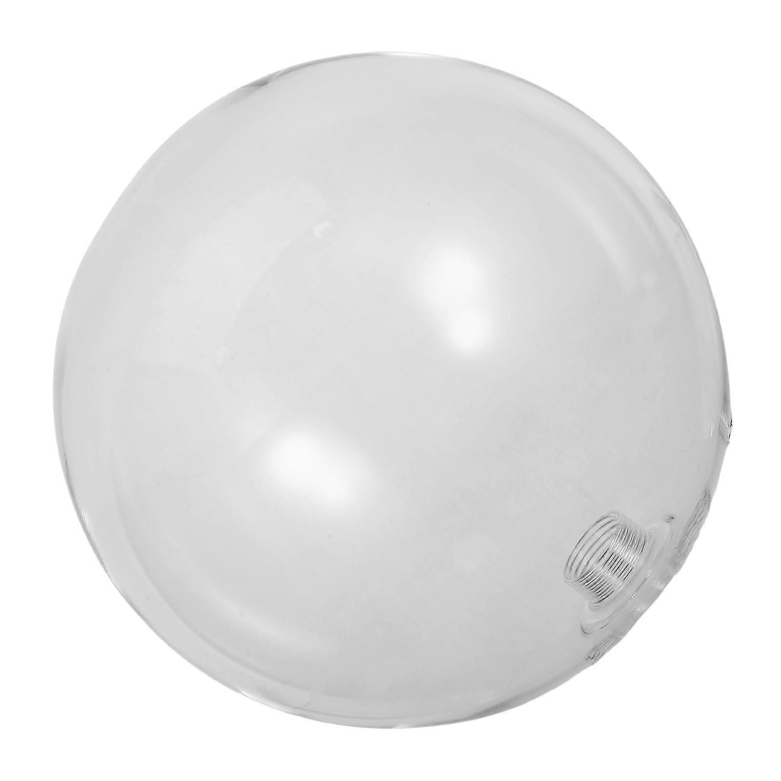 Clear Glass Globe Lampshade for Ceiling & Wall Lights – Minimalist Dome Shade for Versatile, Durable Home Decor