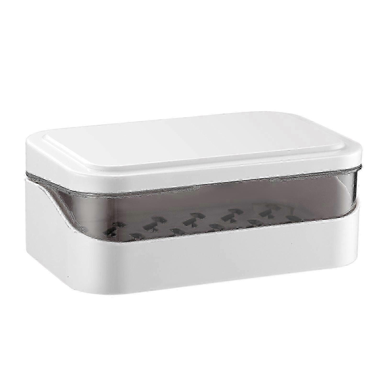 Travel Soap Holder Box with Lid for Shower