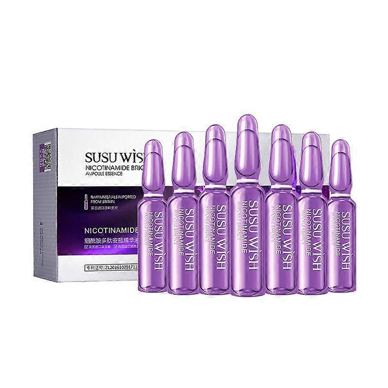 Nicotinamide Brightening Ampoule Essence - Peptides Serum for Face with Niacinamide, Anti-Aging Ampoules for Wrinkles, Dark Spot, Single-Use Tubes 2ml