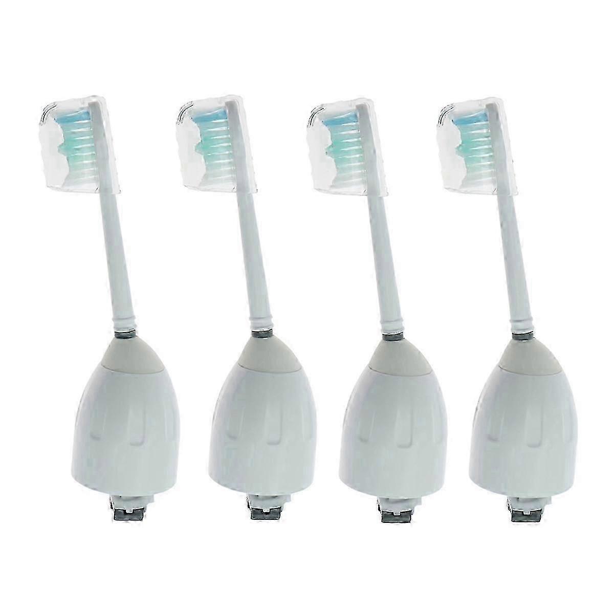 4-Piece Replacement Brush Head Set Compatible with Certain Toothbrush Models HX5100, HX5251, HX5451, HX7001, HX7351, HX9552, HX9553