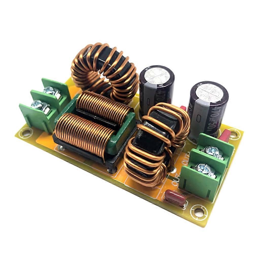 20A LC Filter EMI Electromagnetic Interference Filter High Frequency Power Filtering for 12V 24V Car Accessories