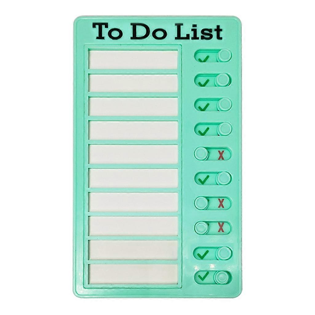 Wall Checklist Board for Seniors Home Daily Care Checklist Board Reusable My Chores Detachable Checklist Board for RV Car