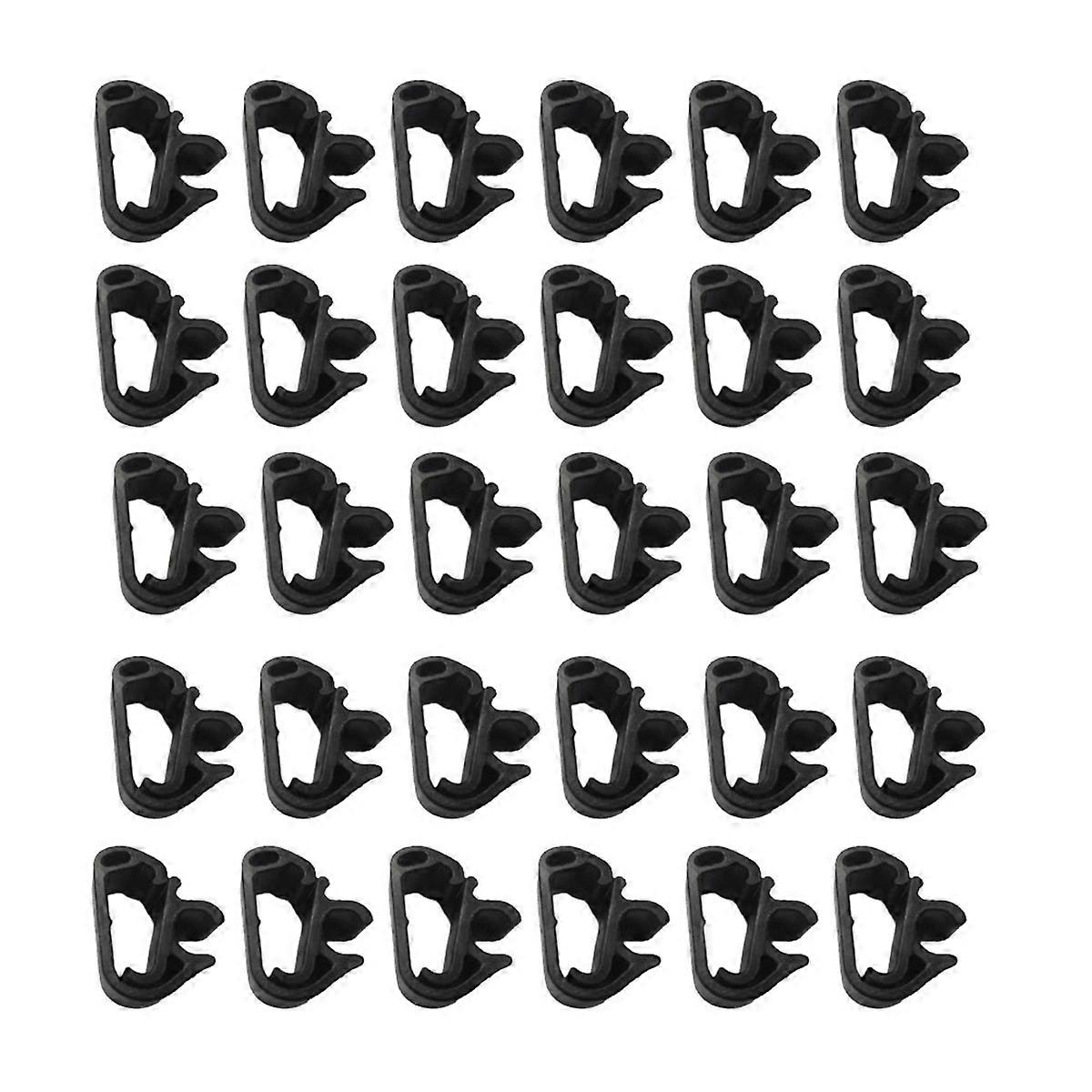 30pcs 1617040080 Wiper Arm Sprays Pipe Buckle Kit for 3008 5008 408 C5 C5X Model Y All Series