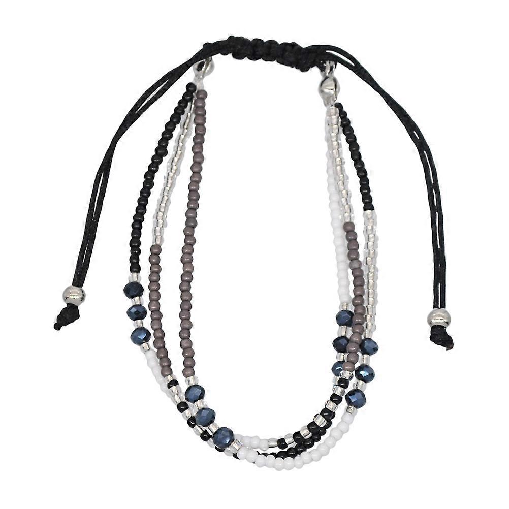 Handmade Woven Rope Multi Layers Bracelet Lightweight Durable Colorful 4Pack