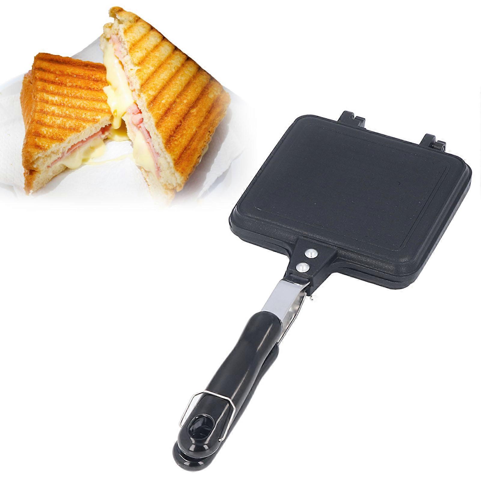 Sandwich Maker Detachable Non Stick with Universal IH Crimping Double Sided Frying Pan For Kitchen Home 