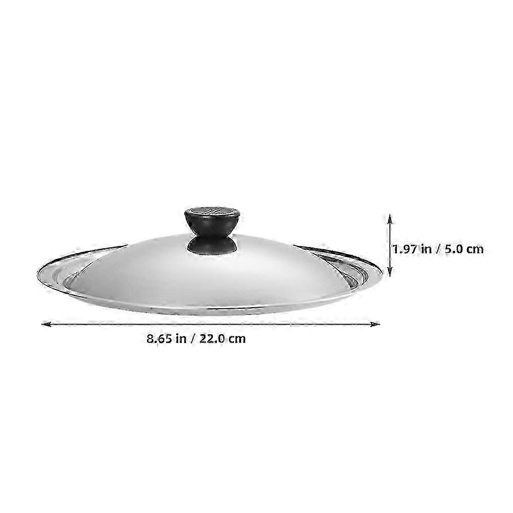 Universal Replacement Cooking Pot Lid with Bakelite Knob (22cm)