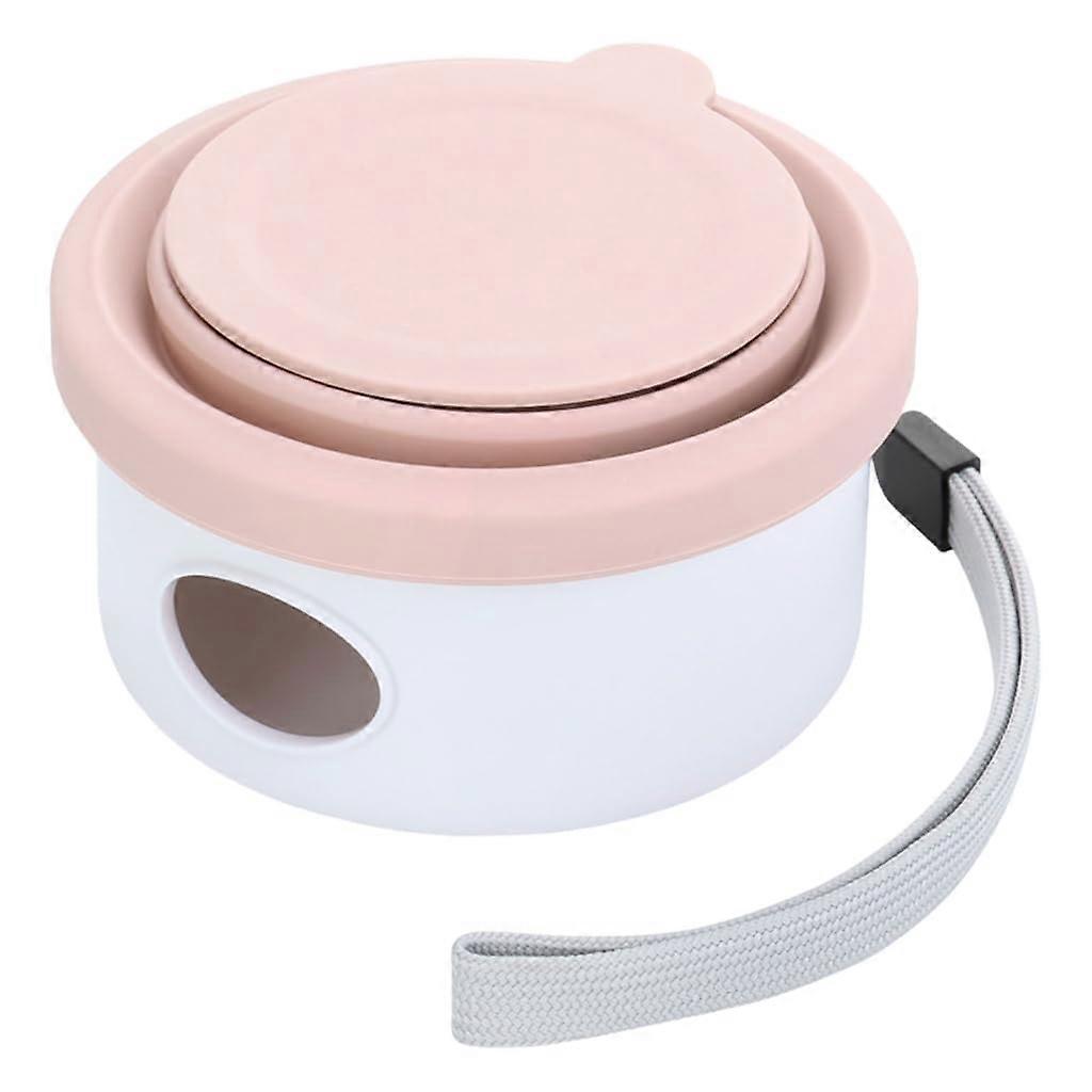 Practical Collapsible Dog Bowl, Soft Foldable Feeding Bowl, Travel Water Container for Pets