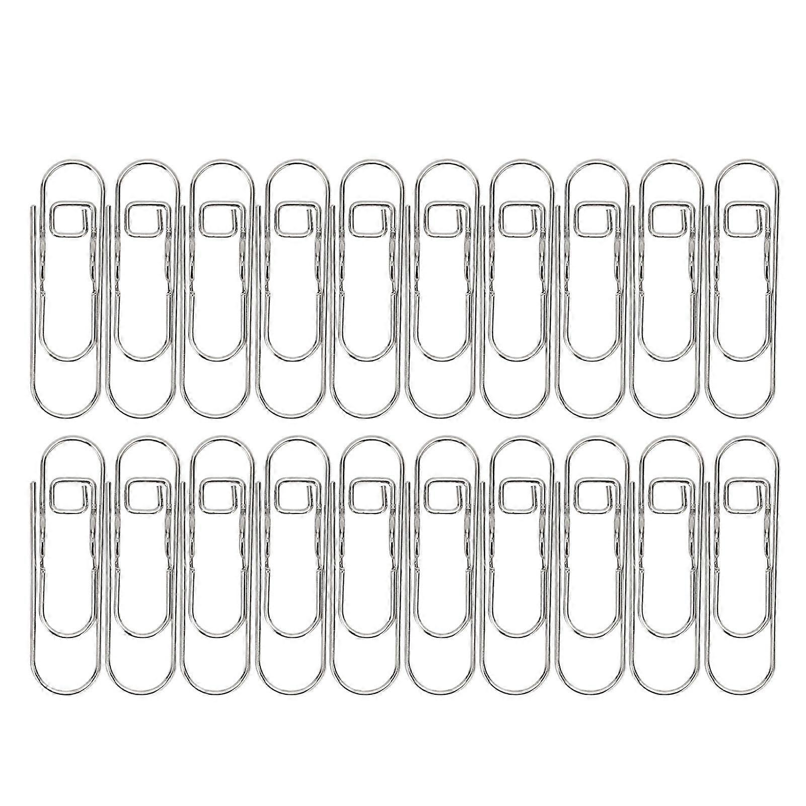 2025 Latest Model  20PCS Metal Pen Clips Electroplated Rustproof