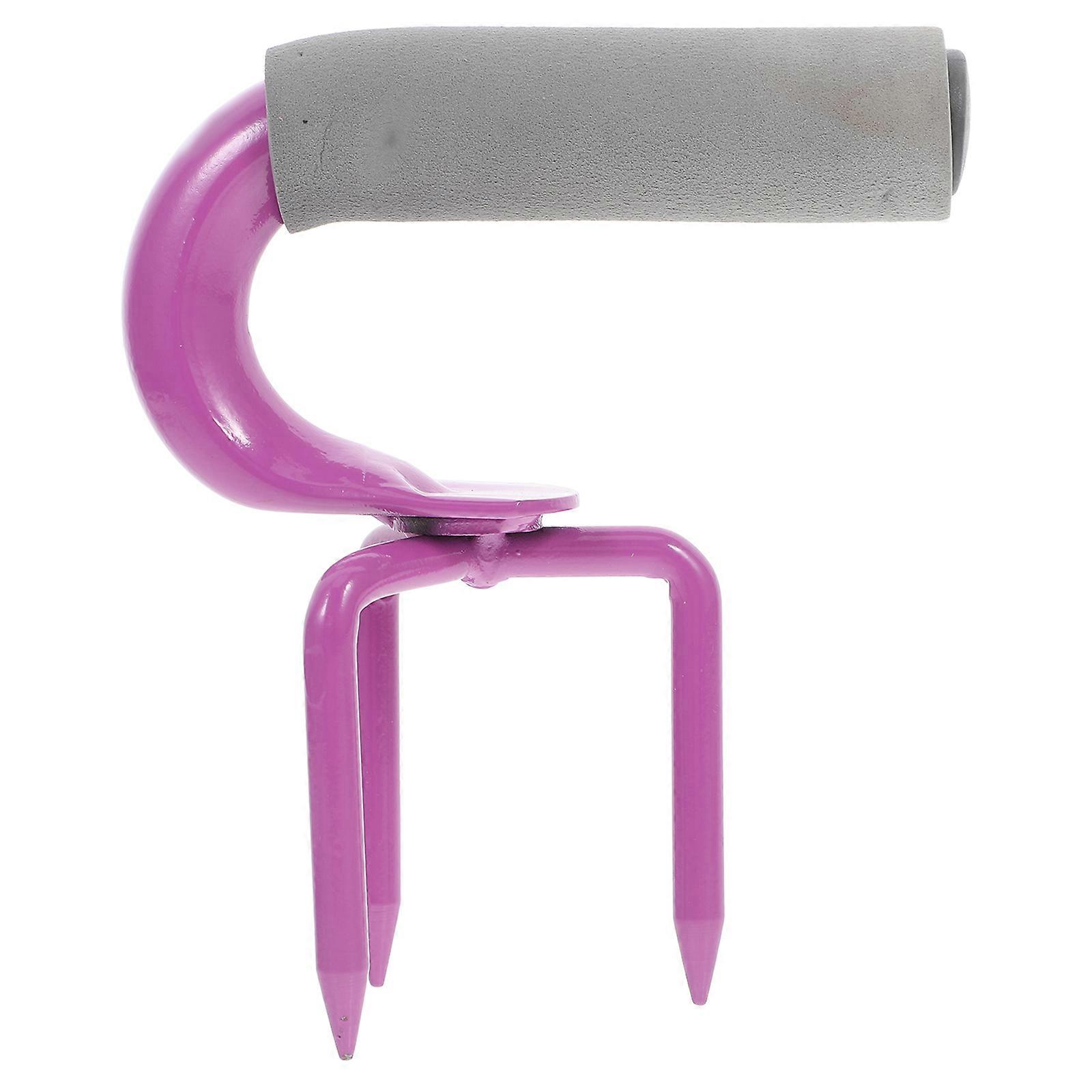 Gardening Tool Manual Hand Tiller For Vegetable Garden Soil Tilling Farmers Manganese Steel 1Pcs