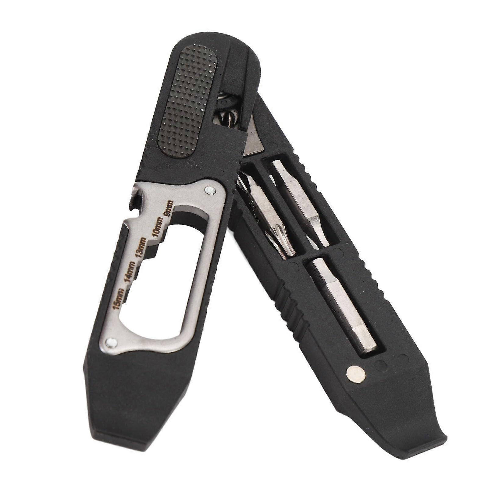 Bicycle tire  tool, compact ratchet wrench set with 14 functions for road bikes and bicycles with ratchet, tire levers.