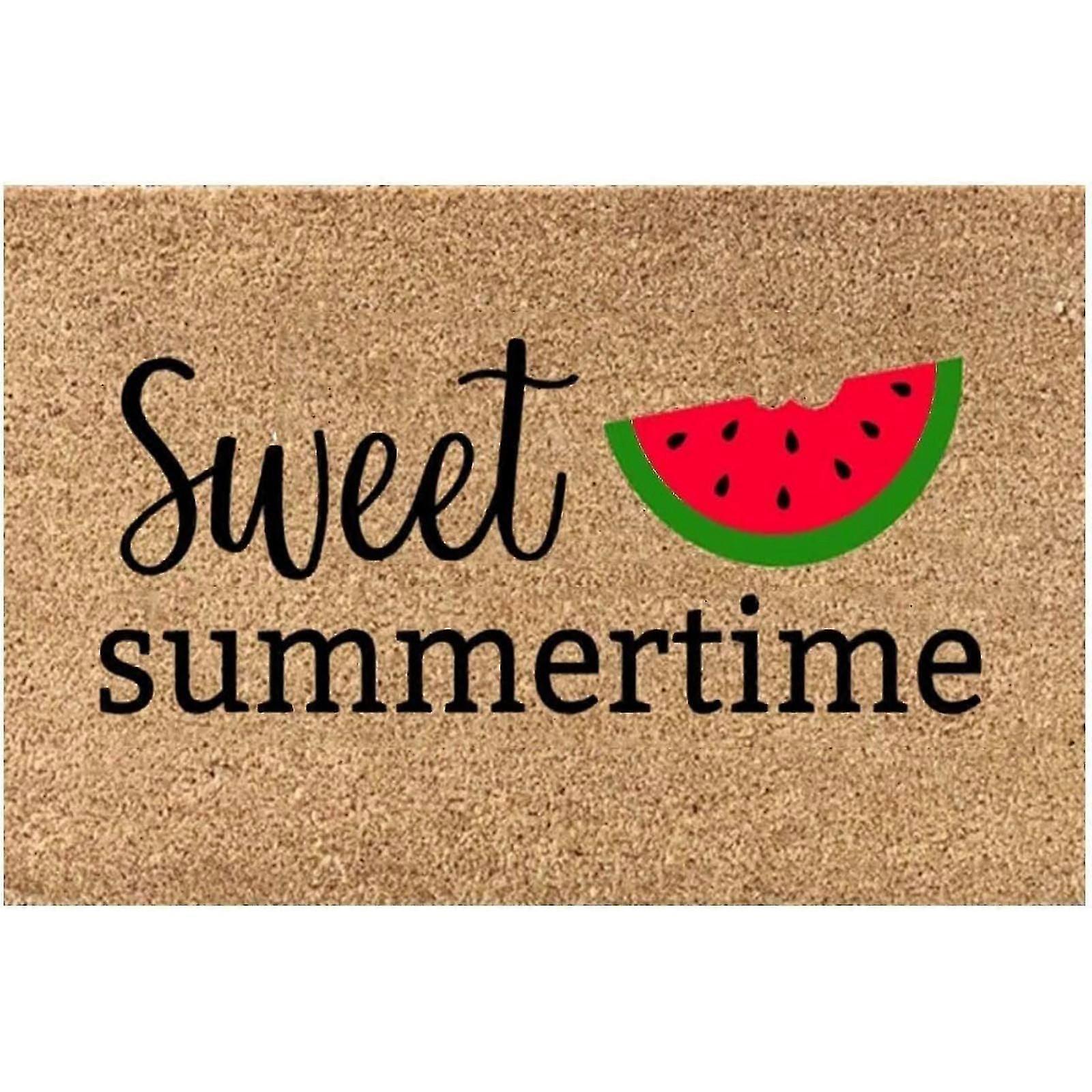 ترحيب ممسحة مدخل في الهواء الطلق ، ممسحة الكلمة عدم الانزلاق حصيرة الكلمة عطلة الصيف الحصير الباب