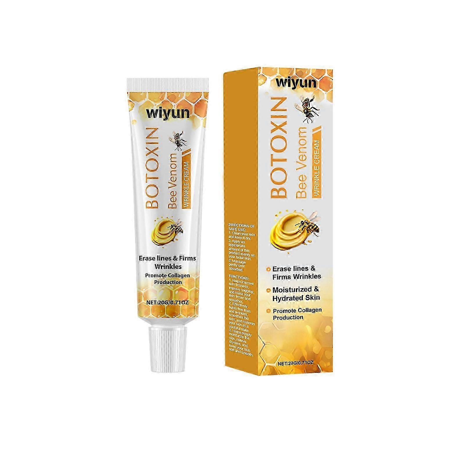 קרם ארס דבורים, קרם להסרת קמטים של ארס דבורים, קרם נגד קמטים של ארס דבורים, קרם לחות נגד קמטים לפנים ולצוואר, הרמה ושמנמן לכל Sk