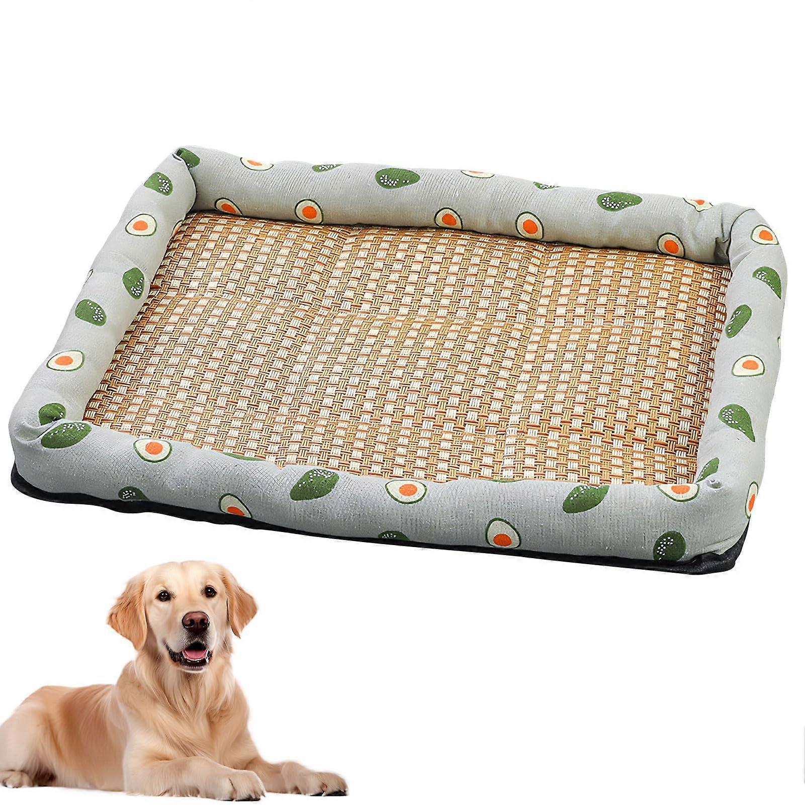 Tappetino rinfrescante per cuccia, materasso per cani 2in1 estivo, tappetino rinfrescante lavabile per animali domestici (L x L)