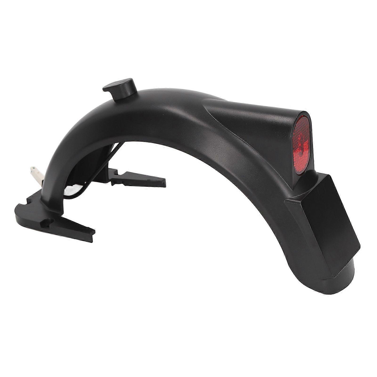 Electric Scooter Rear Fender Universal ABS with Tail Light Scooter Mudguard Replacement for MAX G30 Series YMQX)
