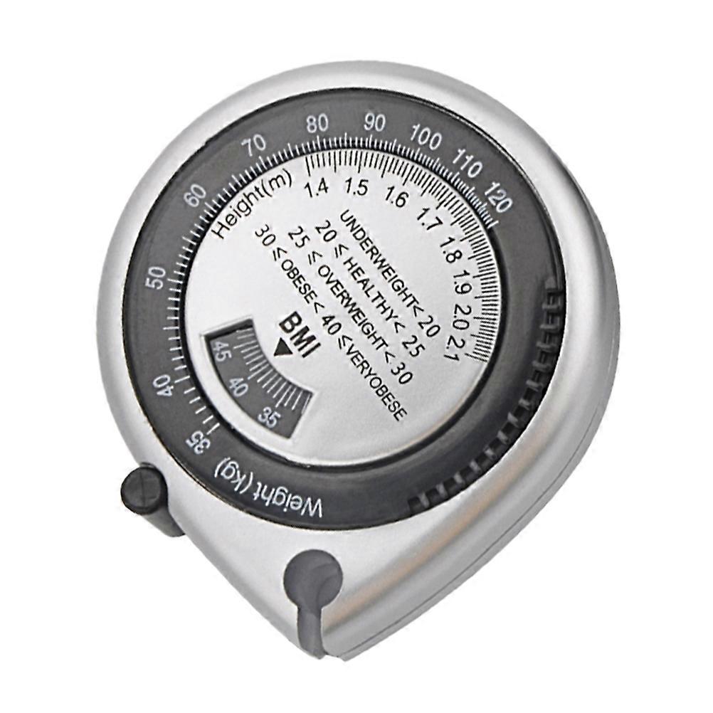 Retractable BMI Measuring Tape for Accurate Waist Measurement at Home or Clinic – Durable ABS PVC Body Health Indicator