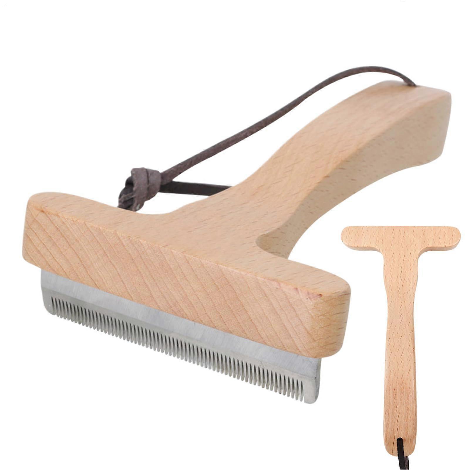 Pet Grooming Tool - Pet Hair Weight Coat Comb for Effective Fur Lifting on All Coat Types and Sizes