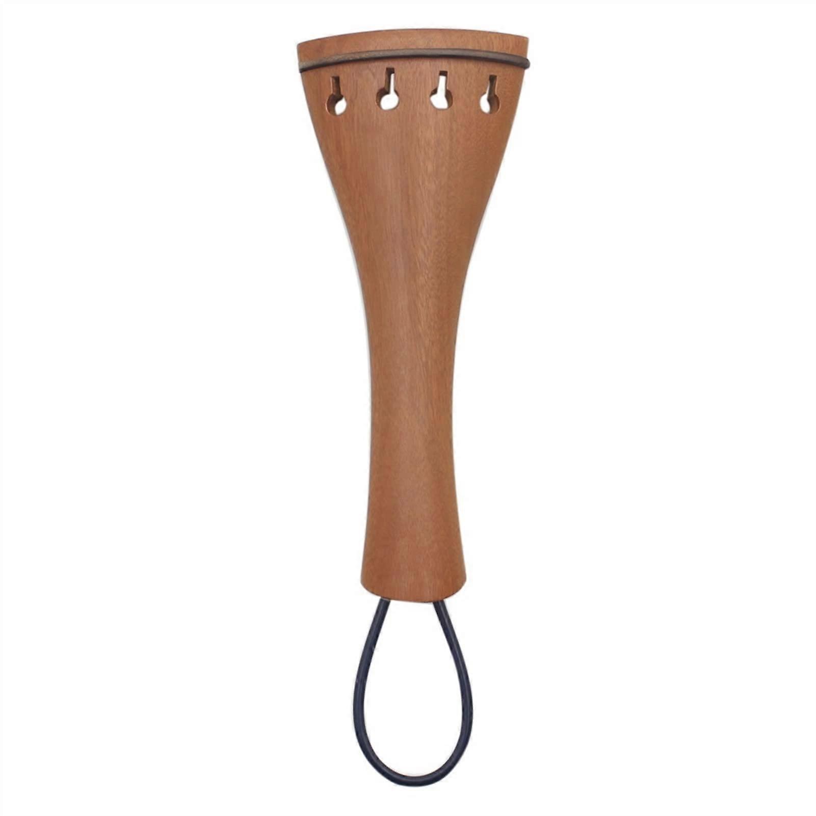 4/43/4 Violin String Board Jujube Wood Pull String Board Brown Violin Fine Tuner Violin Parts (Color : 3/4)